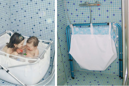 Bibabaño, una bañera para la ducha - EntreChiquitines