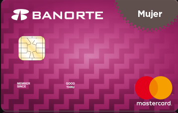 Tarjeta de crédito mujer BANORTE - EntreChiquitines